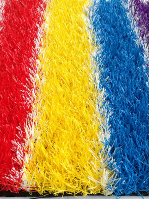 Colored Artificial Grass for Playground Colored Artificial Grass for Playground