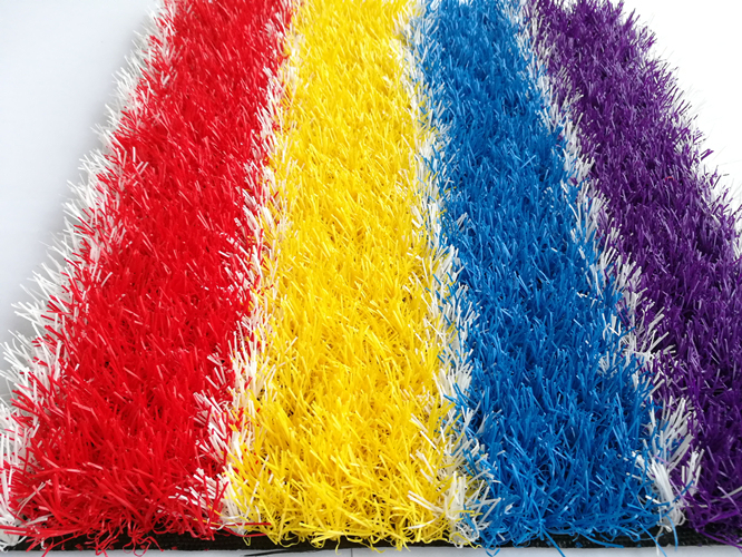 Colored Artificial Grass for Playground Colored Artificial Grass for Playground
