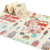 Foldable XPE Foam Baby Play Mat Non-Toxic Crawling Mat with Animal Print for Indoor & Outdoor Hard Floors Camping & Exercise Use vantis (11) Baby Playmat Waterproof Foam Cushion for Crawling, Learning, and Educational Toys