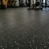 Gym EPDM Rubber Flooring Mats Tile Laminated Rubber Floor Durable EPDM Rubber Matting Gym Floor (10) 15mm Thickness Cheap Durable Rubber Gym Flooring
