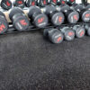 Gym EPDM Rubber Flooring Mats Tile Laminated Rubber Floor Durable EPDM Rubber Matting Gym Floor (17) 15mm Thickness Cheap Durable Rubber Gym Flooring
