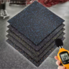 Gym EPDM Rubber Flooring Mats Tile Laminated Rubber Floor Durable EPDM Rubber Matting Gym Floor (4) 15mm Thickness Cheap Durable Rubber Gym Flooring