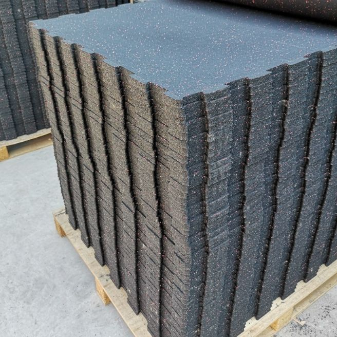 Gym EPDM Rubber Flooring Mats Tile Laminated Rubber Floor Durable EPDM Rubber Matting Gym Floor (7) 15mm Thickness Cheap Durable Rubber Gym Flooring