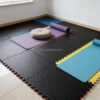 H0ca2ffe71c01479482b345823f625449G New Design EVA Foam Sport Mats 100X100cm Puzzle Taekwondo Mats