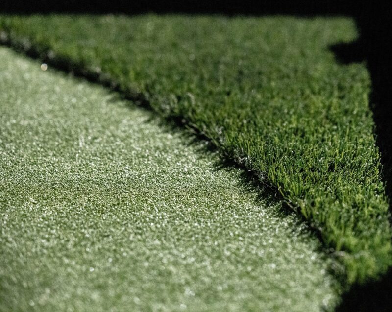High-Density Golf Fringe Green Grass