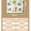 Non Toxic Baby Play Mat Foam