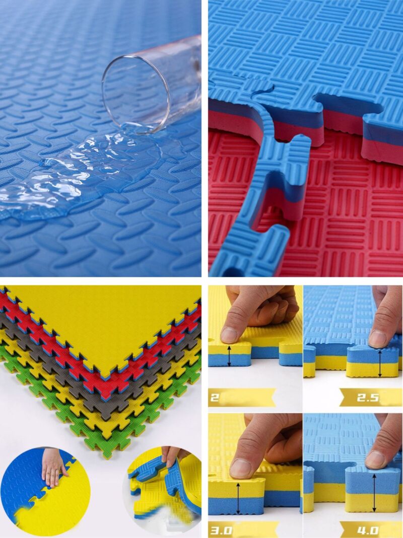 eva mat tatami teakwondo judo mats. Puzzle Exercise Mat with EVA Foam for Gym Equipment Cushion Workouts