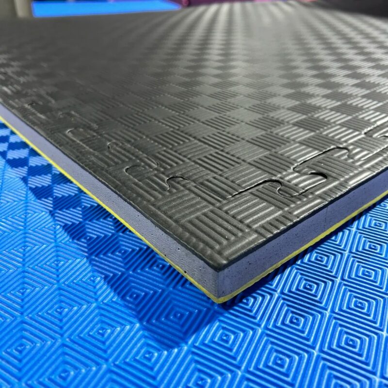 Vantis High-Density EVA Foam Puzzle Mat Black Exercise Sports Floor Mat