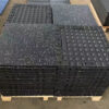 High Quality Environmental-Friendly Gym Equipment Gym Flooring Rubber Mat Tile (24) Workout Exercise Interlocking Rubber Floor