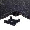 High Quality Environmental-Friendly Gym Equipment Gym Flooring Rubber Mat Tile (30) Workout Exercise Interlocking Rubber Floor