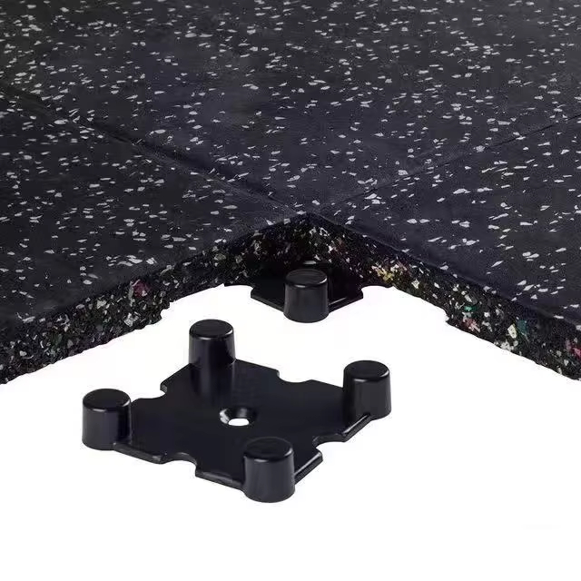High Quality Environmental-Friendly Gym Equipment Gym Flooring Rubber Mat Tile (30) Workout Exercise Interlocking Rubber Floor