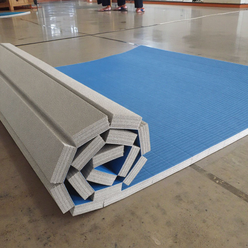 Roll out Gym XPE Wrestling MMA Tatami Roll out Mat for Martial Arts Mat